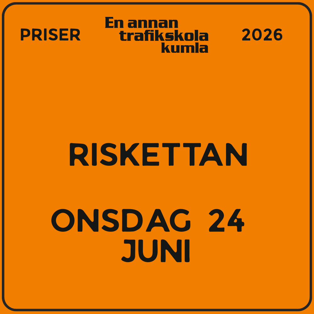 Riskettan – onsdag 24 juni 2026, 08:30–11:45 (v26)