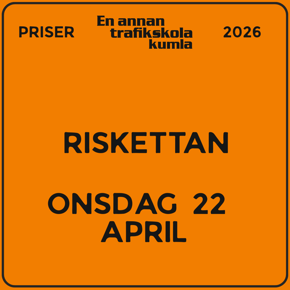 Riskettan – onsdag 22 april 2026, 08:30–11:45 (v17)