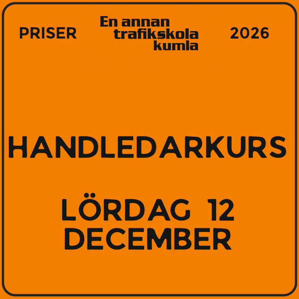 Handledarkurs – söndag 13 december 2026, 09:00-13:00 (v50)