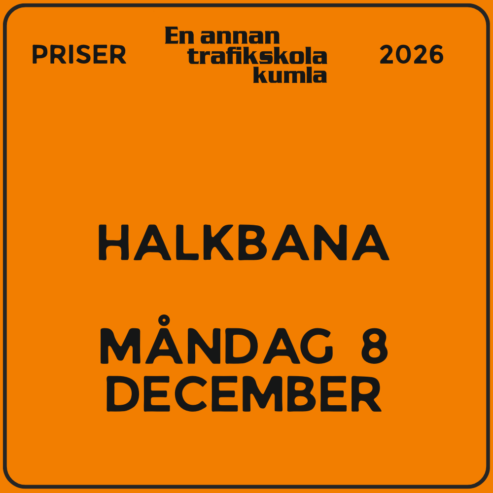 Halkbana – tisdag 8 december 2026 (v50)