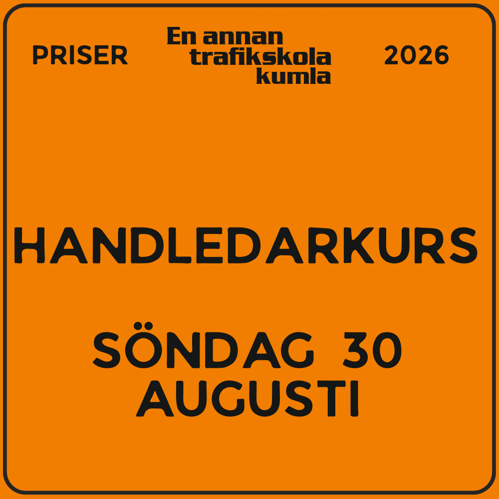 Handledarkurs – söndag 30 augusti 2026, 09:00-13:00 (v36)