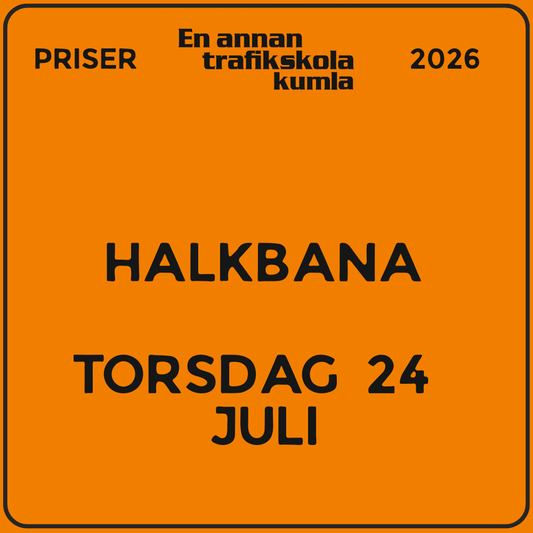 Halkbana – torsdag 24 juli 2026 (v30)