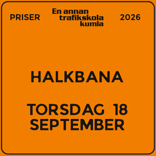 Halkbana – torsdag 18 september 2026 (v38)
