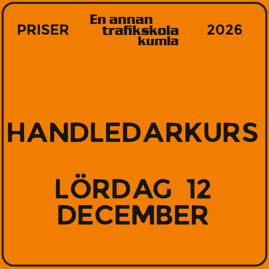 Handledarkurs – lördag 12 december 2026, 17:00–18:30 (v50)