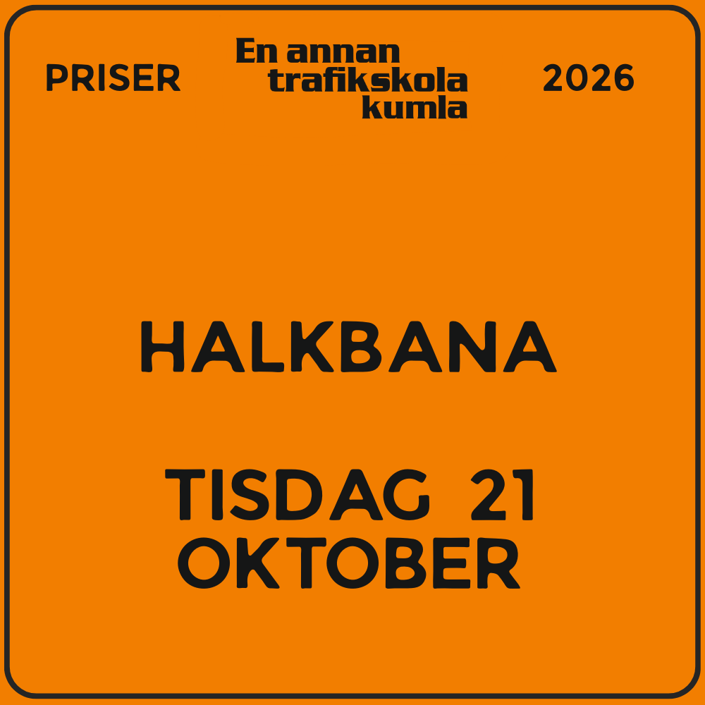Halkbana – fredag 2 oktober 2026 (v40)