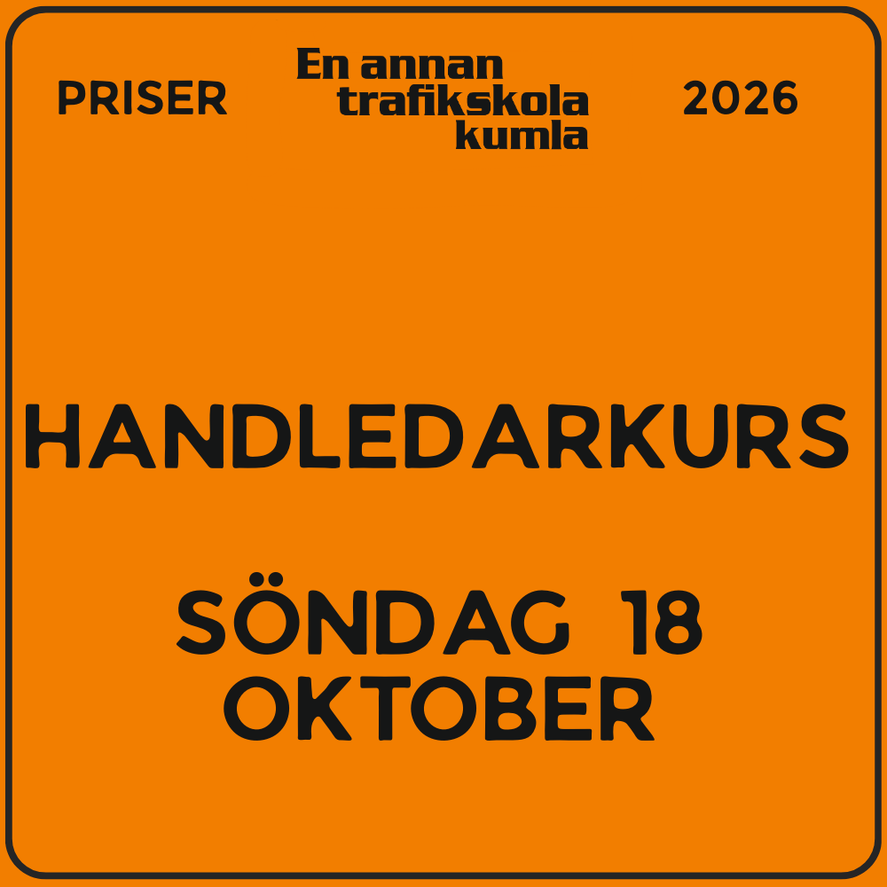 Handledarkurs – söndag 18 oktober 2026, 09:00-13:00(v43)