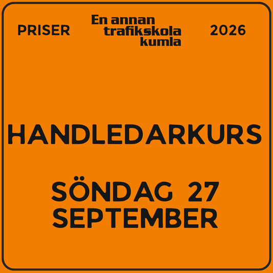 Handledarkurs – söndag 27 september 2026, 17:00–18:30 (v39)