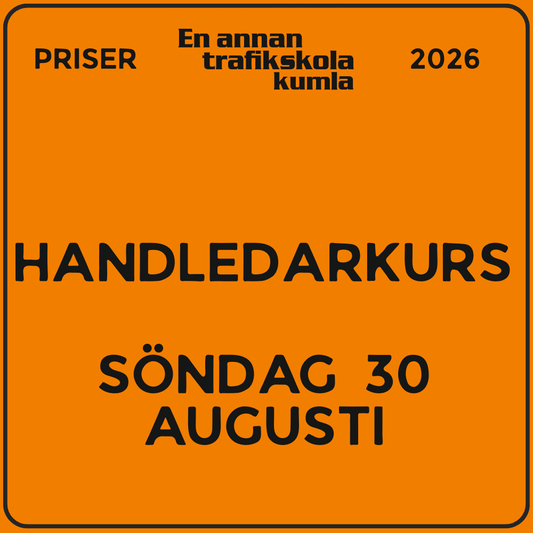 Handledarkurs – söndag 30 augusti 2026, 17:00–18:30 (v36)