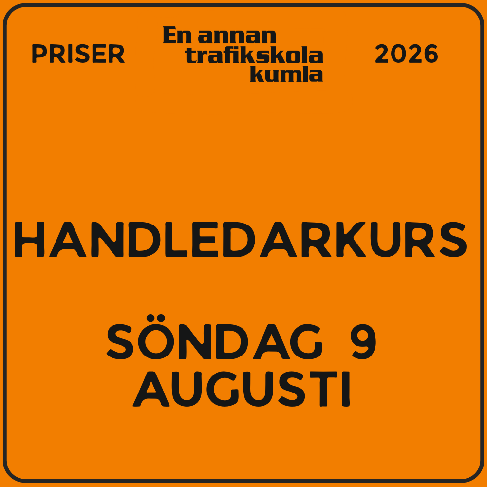 Handledarkurs – söndag 9 augusti 2026, 09:00-13:00 (v32)