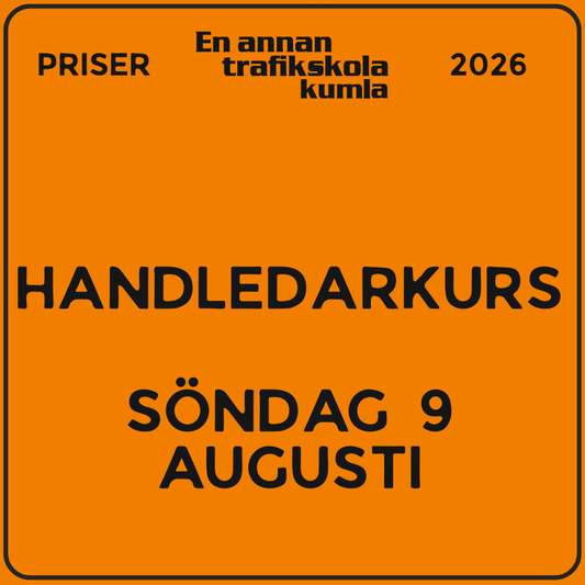 Handledarkurs – söndag 9 augusti 2026, 17:00–18:30 (v32)